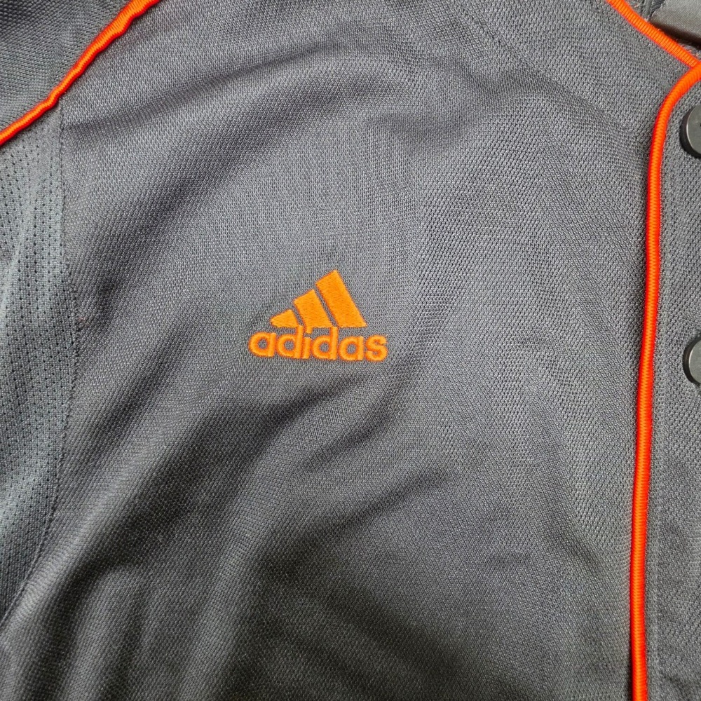 Adidas Dale Earnhardt Jr 88 NASCAR Jersey Mens XL Black Orange Clima365 Button - Picture 11 of 16